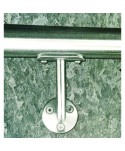 Soporte pared para pasamanos fijo pulido espejo 2700-INOX
