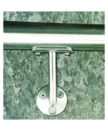Soporte pared para pasamanos fijo pulido espejo 2700-INOX