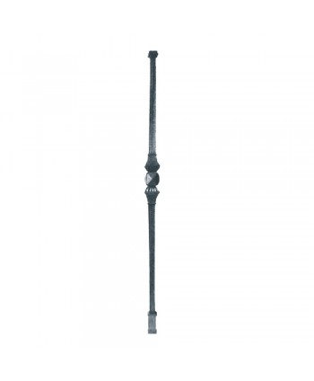 28-BAL Balaustre rústico de hierro fundido