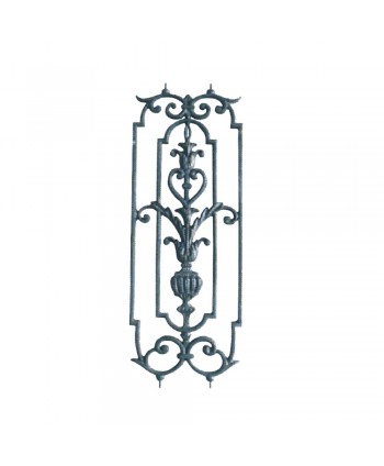 37-BAL Balaustre de fundición artística para puerta