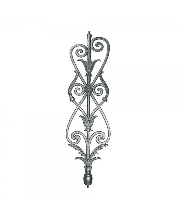 63-BAL Barrote para balcones de fundición