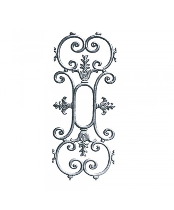 72-BAL Barrote panel de fundición para balcones