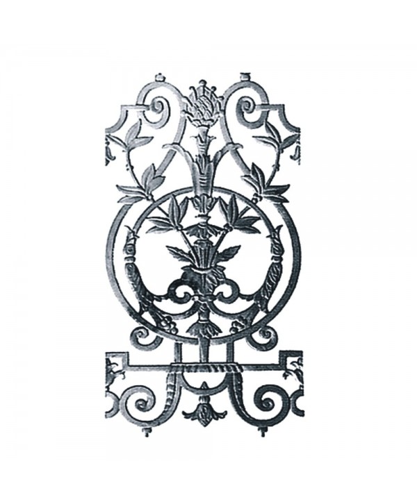 74-BAL Barrote grande de fundición artística