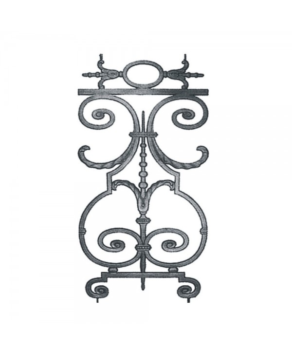 75-BAL Balaustre de fundición para puertas y balcones