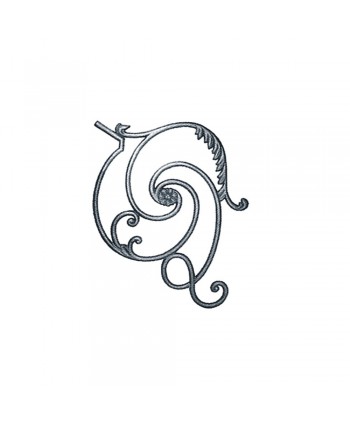 78-BAL Barrote adorno de hierro fundido para barandillas