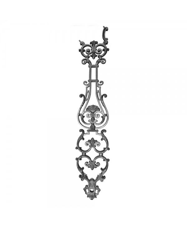 107-BAL Barrote hierro fundido ornamental