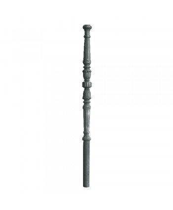 9-AE Poste fundición ornamental para verjas