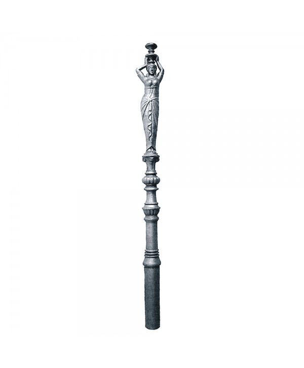 11-AE Arranque fundición con diseño de mujer