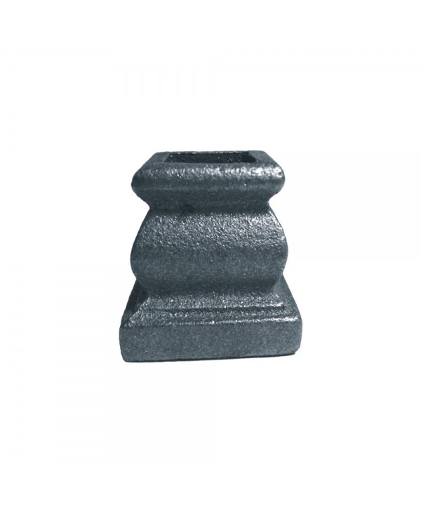 7-MA Macolla base de hierro fundido en cuadrado