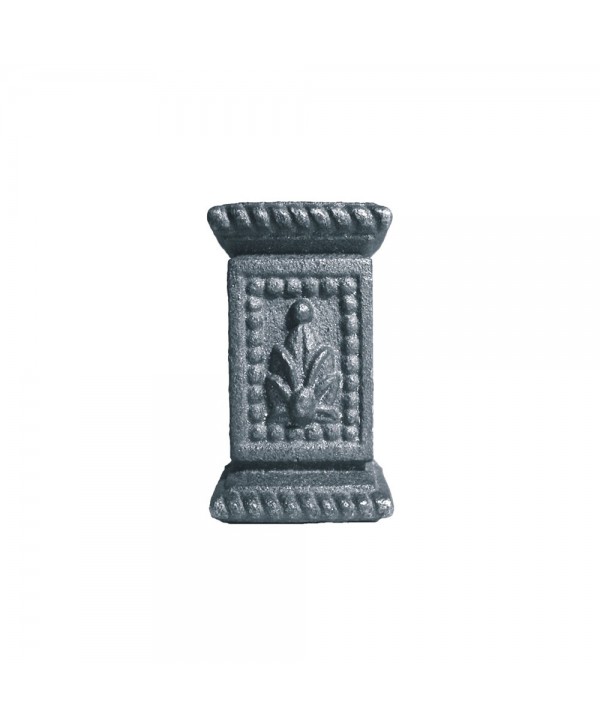 29-MA Macolla cuadrada de fundición artística