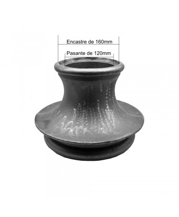 117-MA Macolla fundición para pilares o columnas redondas