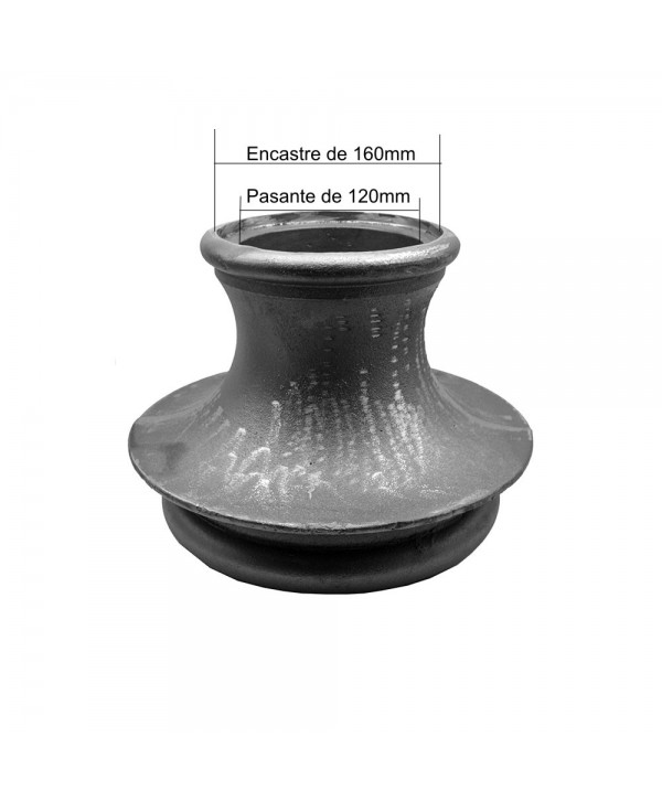 117-MA Macolla fundición para pilares o columnas redondas