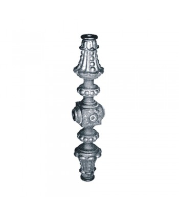 1-CR Cruceta de hierro fundido para fabricar verjas