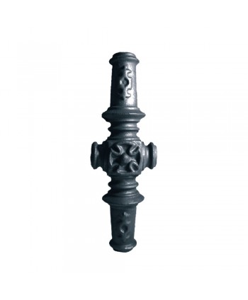 7-CR Cruceta ornamental para barrotes redondos