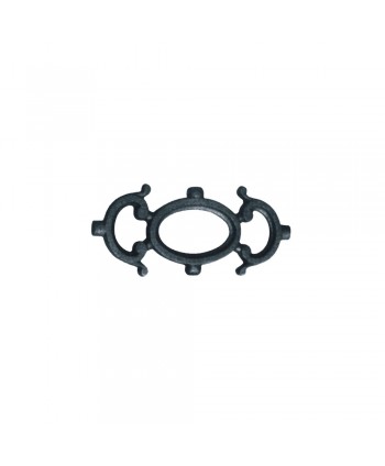 27-SB Soleras sencilla de fundición para balcón