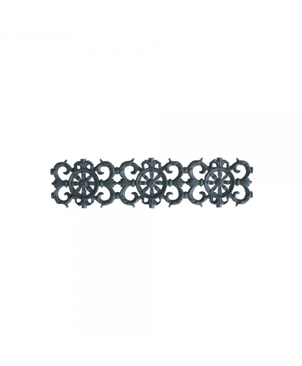 40-SB Solera de hierro fundido con dibujo de soles