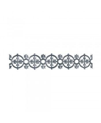 45-SB Soleras de hierro fundido para barandillas