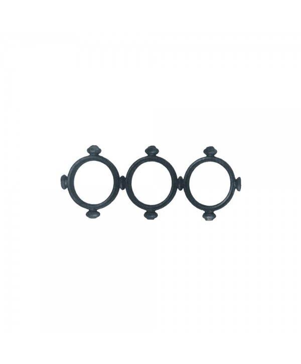 48-SB Solera con dibujos de aros en fundición