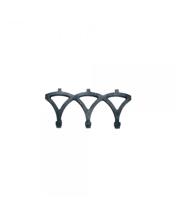 49-SB Cenefa de fundición para soldarle barrotes