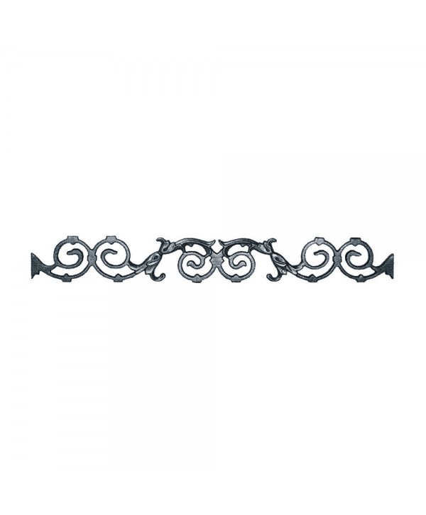 58-SB Solera de fundición con rizos en forma de C y S