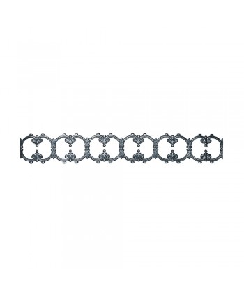 76-SB Cenefa de hierro fundido para fabricar barandas