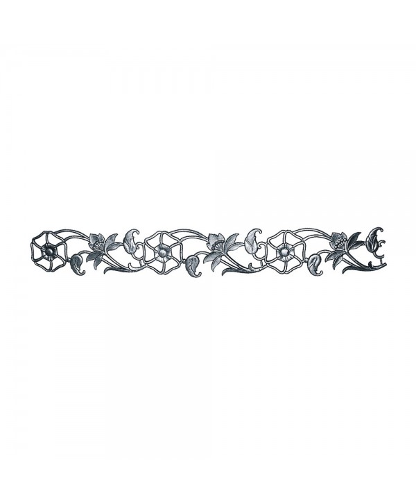 79-SB Solera floreada en fundición artística