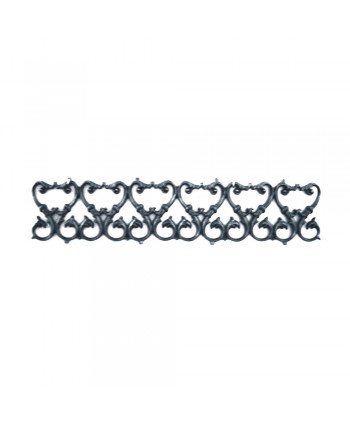 91-SB Solera hierro fundido con dibujos de S