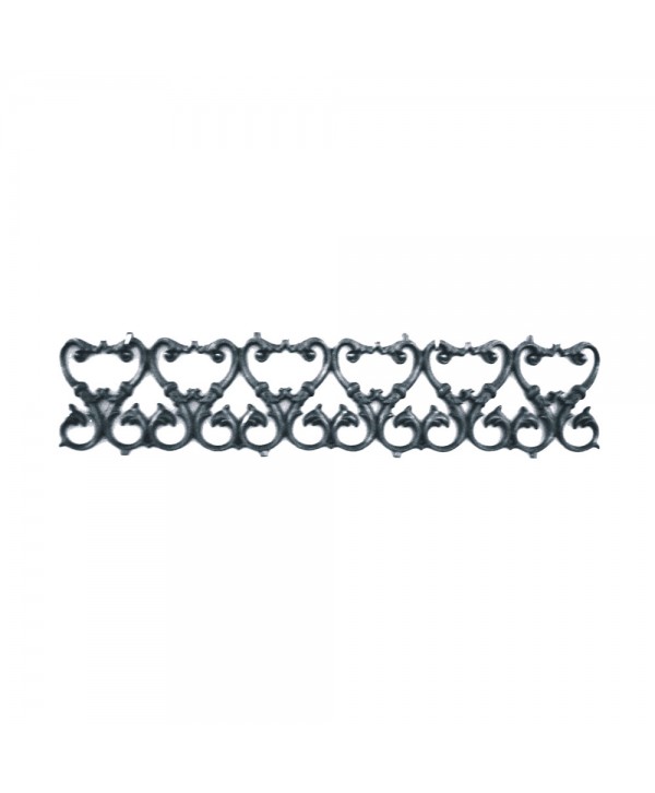 91-SB Solera hierro fundido con dibujos de S