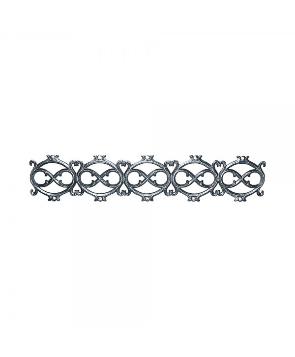 106-SB Cenefa de hierro fundido para cancelas y portones