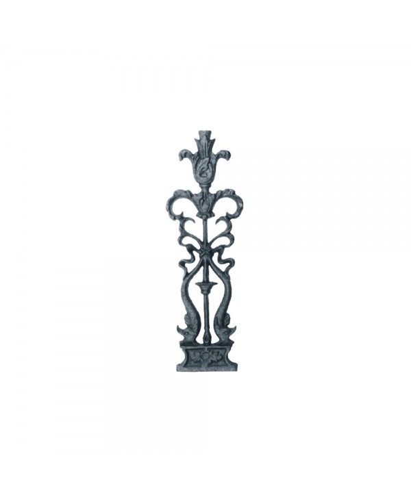 5-AC Adorno de fundición decorativa para puertas