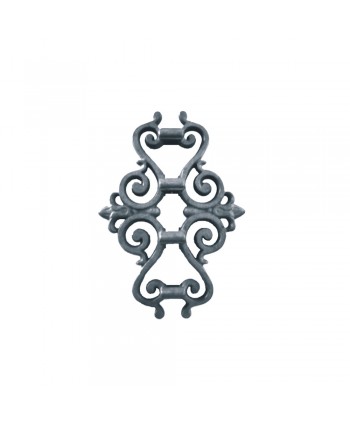 6-AC Adorno fundición para barrote cuadrado de 16x16mm