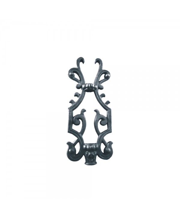 16-AC Adorno clásico de fundición para barrotes