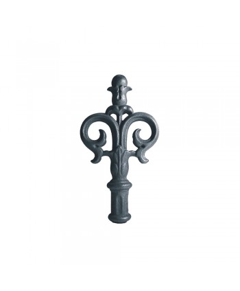 40-AC Adorno para barrote redondo de hierro fundido