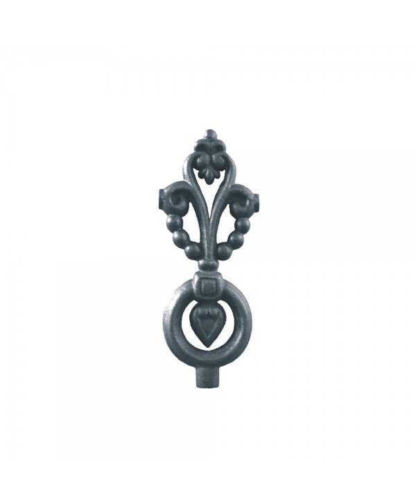 46-AC Adorno rústico de fundición para cancelas