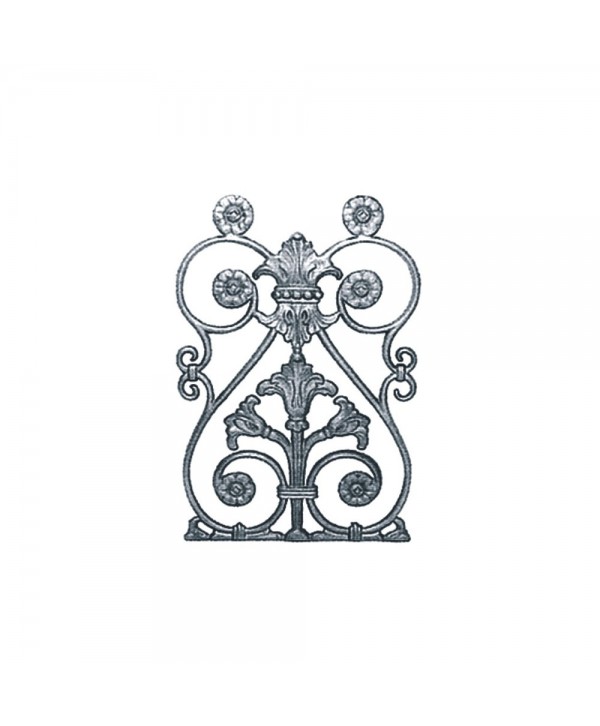 49-AC Adornos para cancela ornamental de fundición