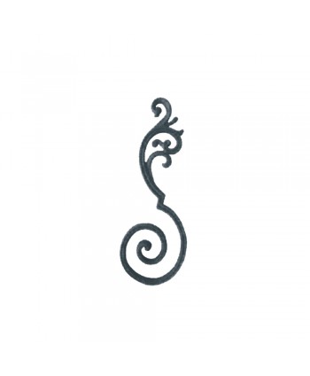 109-AC Pieza de fundición artística ornamental