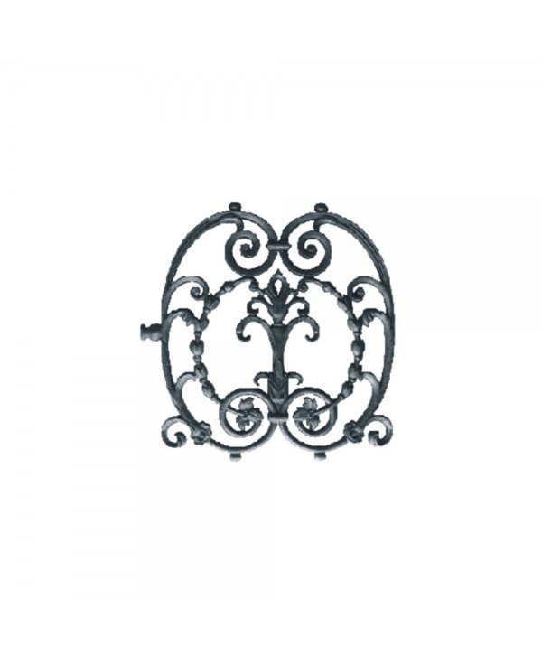 117-AC Adorno ornamental para cancelas y puertas