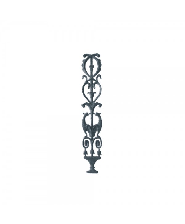 119-AC Adorno fundición para lateral de cancela