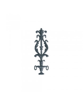 120-AC Adorno fundición para fijo de cancela