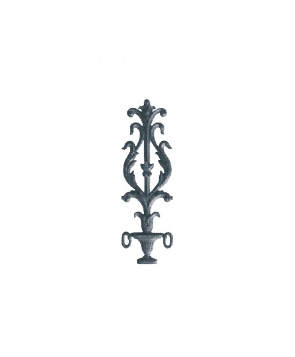 120-AC Adorno fundición para fijo de cancela