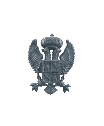 129-AC Escudo de fundición con águilas para cancela o reja