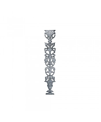 147-AC Adorno fundición para laterales de puertas