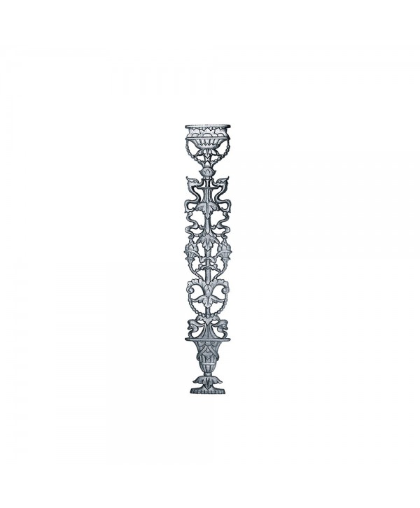 147-AC Adorno fundición para laterales de puertas