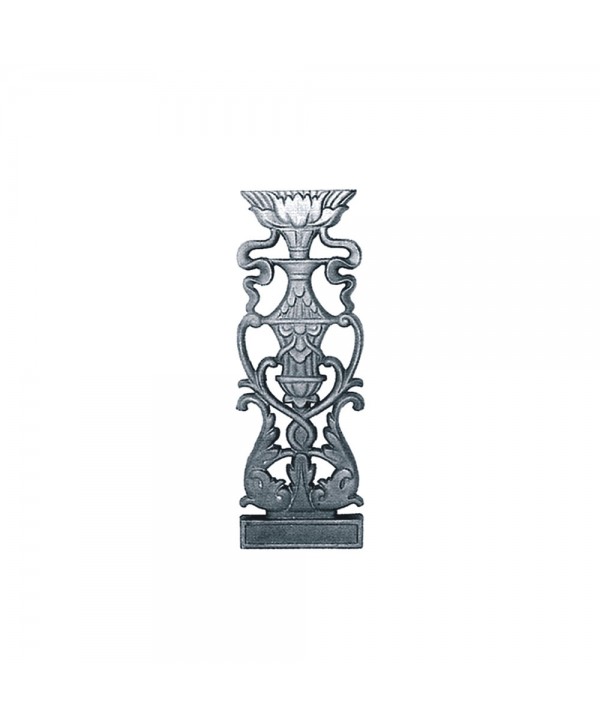 149-AC Adorno fundición para el montaje de cancelas