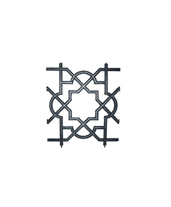 150-AC Celosía de fundición tipo árabe para decoración