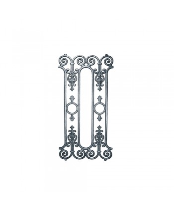 152-AC Adorno para fabricar balconera de fundición