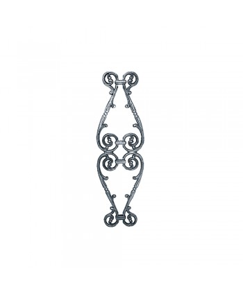 155-AC Adorno de fundición para fabricar rejas