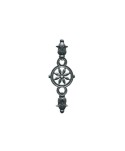 162-AC Adorno de fundición para rejas y verjas