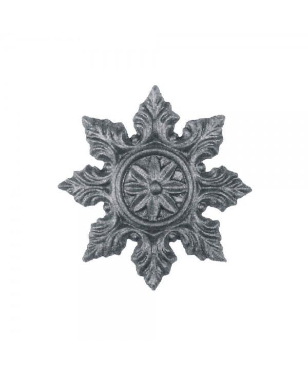 1-PR Roseta de fundición para portones