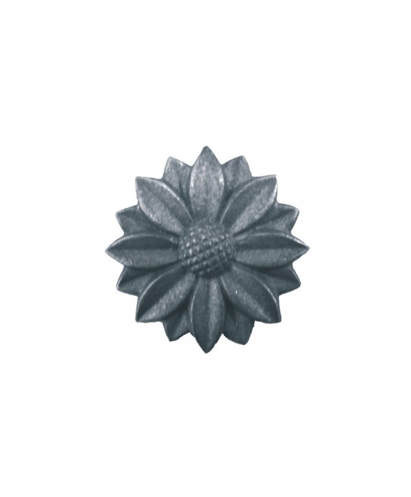 8-PR Roseta de fundición artística con pétalos